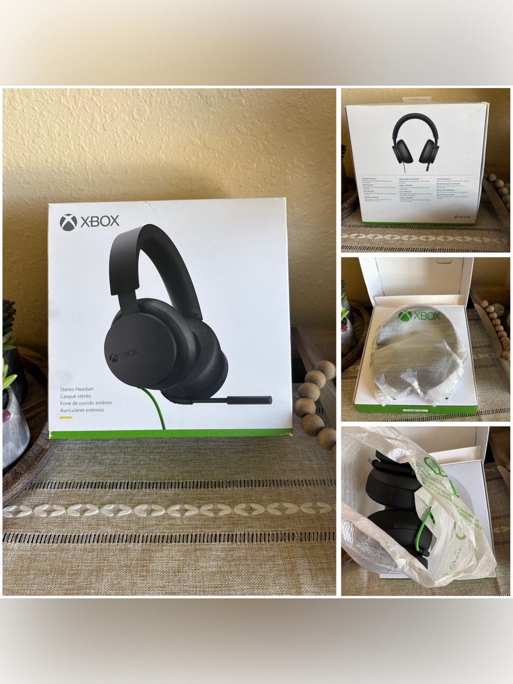 Xbox Microsoft stereo gaming headset